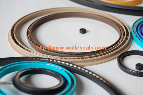 孔用泛塞密封圈-PVA孔用泛塞封-M2型特康泛塞密封-Jk(PTFE) 附彈簧密封件